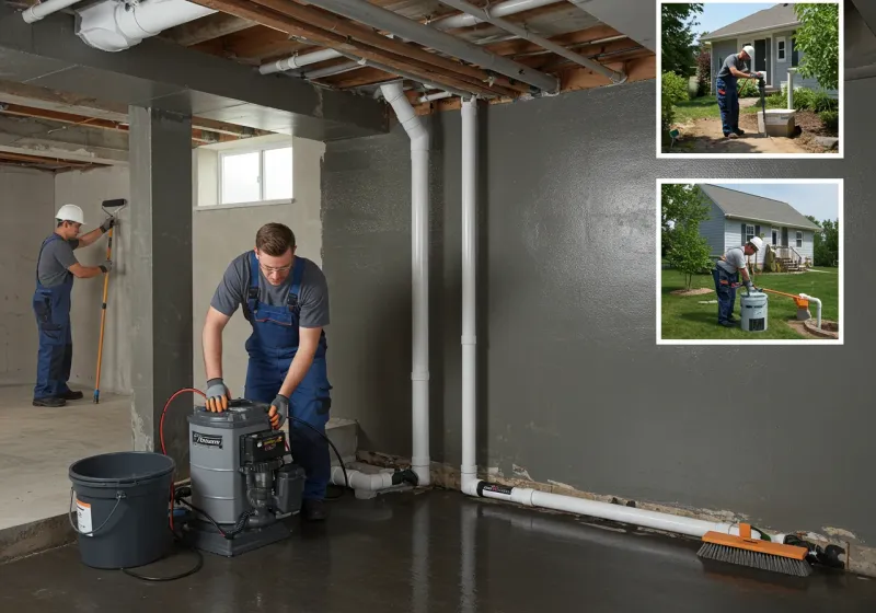 Basement Waterproofing and Flood Prevention process in Sperry, OK